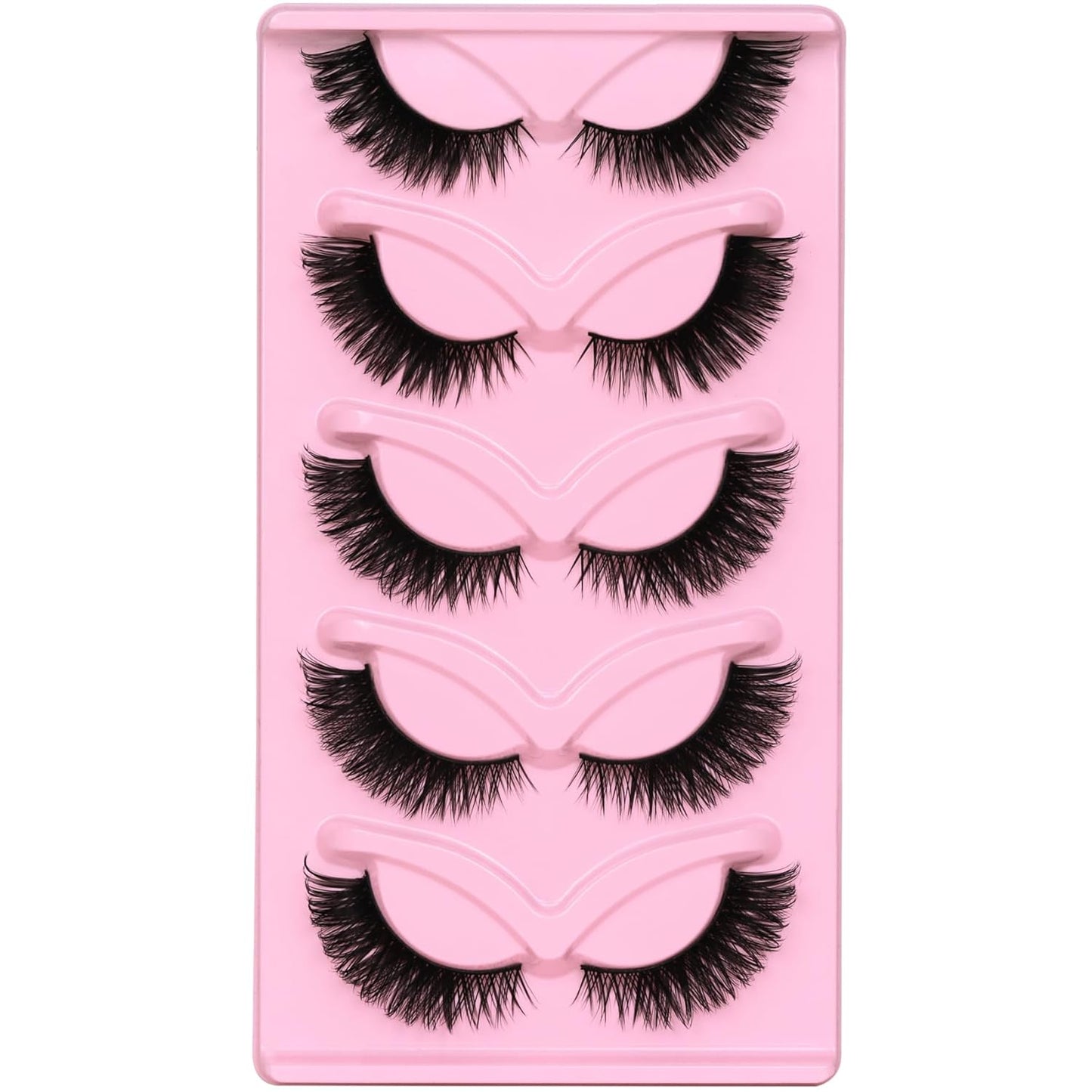 Cat Eye Lashes-🔥Natural Look Fox False Eyelashes Gorgeous Wispy & Lightweight