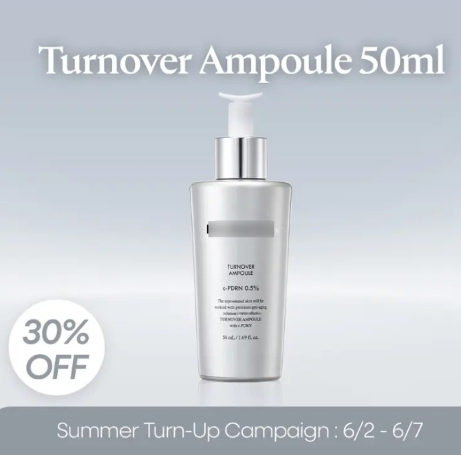 🔥Last Day Promotion Turnover Ampoule – DNA-Based Anti-Aging Serum for Firm, Radiant, Youthful Skin – 1.69 fl oz