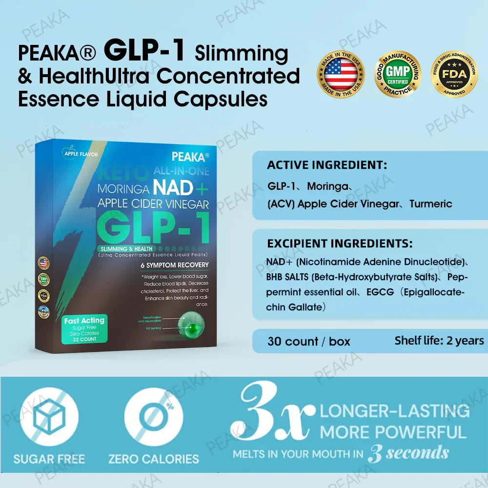 𝐎𝐟𝐟𝐢𝐜𝐢𝐚𝐥 𝐀𝐮𝐭𝐡𝐨𝐫𝐢𝐳𝐞𝐝 𝐒𝐭𝐨𝐫𝐞 𝐏𝐄𝐀𝐊𝐀® 𝐆𝐋𝐏-𝟏 𝐒𝐥𝐢𝐦𝐦𝐢𝐧𝐠 & 𝐇𝐞𝐚𝐥𝐭𝐡 𝐔𝐥𝐭𝐫𝐚 𝐂𝐨𝐧𝐜𝐞𝐧𝐭𝐫𝐚𝐭𝐞𝐝 𝐄𝐬𝐬𝐞𝐧𝐜𝐞 𝐋𝐢𝐪𝐮𝐢𝐝 𝐏𝐞𝐚𝐫𝐥𝐬 - 𝐍𝐀𝐃+ 𝐌𝐨𝐫𝐢𝐧𝐠𝐚 & 𝐀𝐂𝐕 & 𝐊𝐞𝐭𝐨 𝐁𝐇𝐁 (✅𝐬𝐩𝐞𝐞𝐝𝐲, 𝐥𝐨𝐧𝐠-𝐥𝐚𝐬𝐭𝐢𝐧𝐠, 𝐚𝐝𝐝𝐫𝐞𝐬𝐬𝐢𝐧𝐠 𝐝𝐢𝐚𝐛𝐞𝐭𝐞𝐬, 𝐨𝐛𝐞𝐬𝐢𝐭𝐲, 𝐚𝐧𝐝 𝐜𝐚𝐫𝐝𝐢𝐨𝐯𝐚𝐬𝐜𝐮𝐥𝐚𝐫 𝐝𝐢𝐬𝐞𝐚𝐬𝐞𝐬)